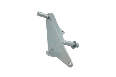 Motorshop Bell Crank Zinc handlebar control part with metal lever and mounting hardware for motorcycle or bike steering.
