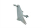 Motorshop Bell Crank Zinc handlebar control part with metal lever and mounting hardware for motorcycle or bike steering.