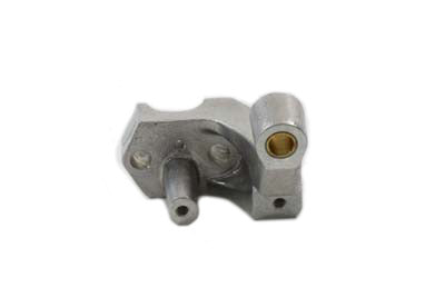 Motorshop MOTORSHOP alloy shifter support bracket for forward control motorcycle handlebars, mountable and durable.