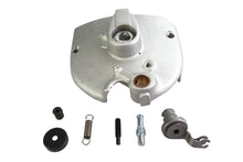 Load image into Gallery viewer, Motorshop Cast Sprocket Cover for drive line, durable metal component with black finish, designed to protect motorcycle sprockets.