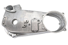Load image into Gallery viewer, V-Twin Aluminum Inner Primary Cover for drive line with V-Twin branding, showcasing a sleek, polished motorcycle engine component.