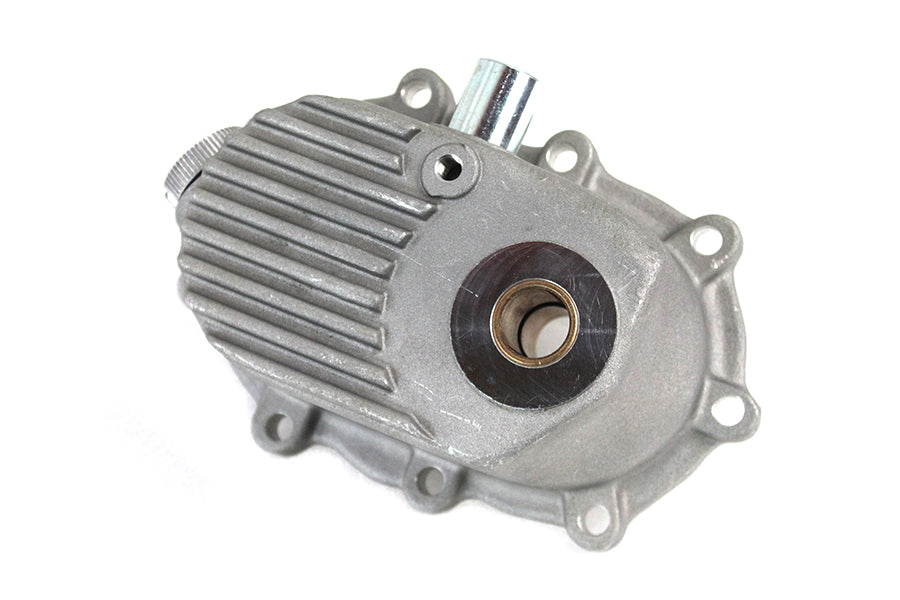 Motorshop Finned Kick Starter Cover for transmission, featuring a durable metal design with fins for heat dissipation.