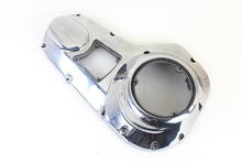 Load image into Gallery viewer, Polished MotorShop drive line outer primary cover for motorcycle, showcasing a smooth, shiny finish and precise fit.