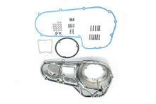 Load image into Gallery viewer, Chrome outer primary kit for drive line by Motorshop, featuring polished metal components for motorcycle primary drive assembly.