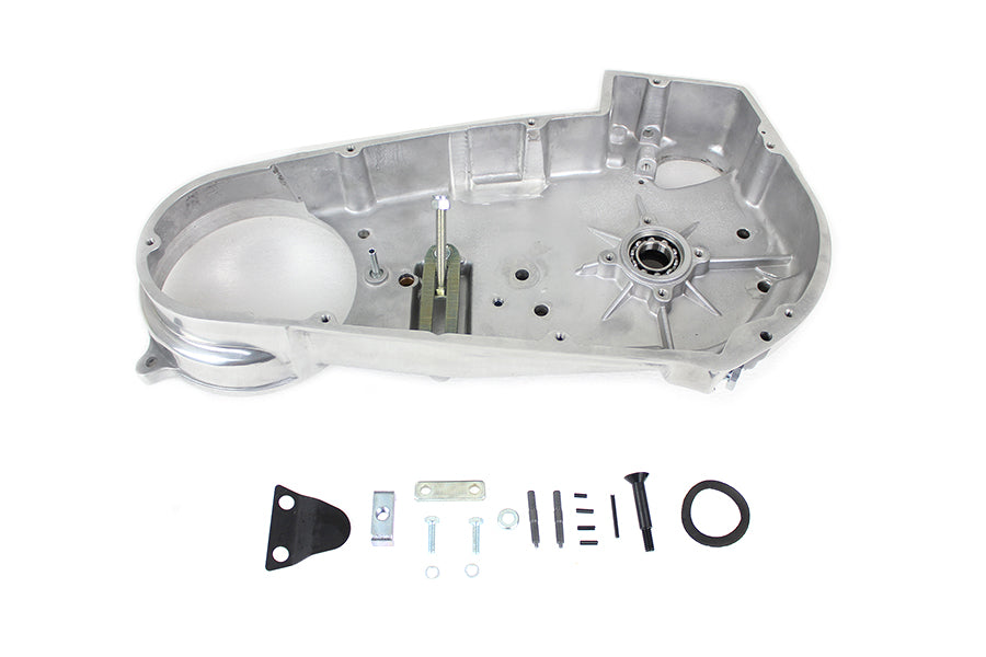 Motorshop Natural Inner Primary Housing Assembly for drive line applications, showing the metal housing component with detailed finish.