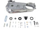 Motorshop drive line inner primary cover cast for motorcycles, featuring detailed metal construction and bolt openings.
