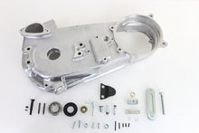 Load image into Gallery viewer, V-TWIN Cast FXE inner primary cover for drive line, metallic finish, detailed surface, fits Harley FXE motorcycle.