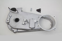 Load image into Gallery viewer, Motorshop Cast FLH inner primary drive line cover for Harley-Davidson motorcycles, showcasing durable metal construction.