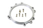 Motorshop Drive Line Inner Primary Adapter Plate for motorcycle, shown on a white background with detailed metal construction.