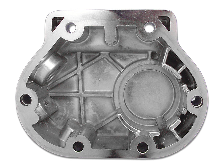 Chrome clutch release cover for drive line by Motorshop, showcasing a shiny, polished automotive part designed for vehicle clutch systems.