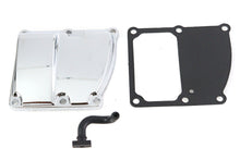 Load image into Gallery viewer, Chrome M8 Transmission Top Cover Kit by MOTORSHOP, includes durable components for M8 motorcycle transmission upgrade.