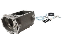 Load image into Gallery viewer, V-Twin 4-speed prepped transmission case, showing metal housing with mounting points, ready for motorcycle installation.