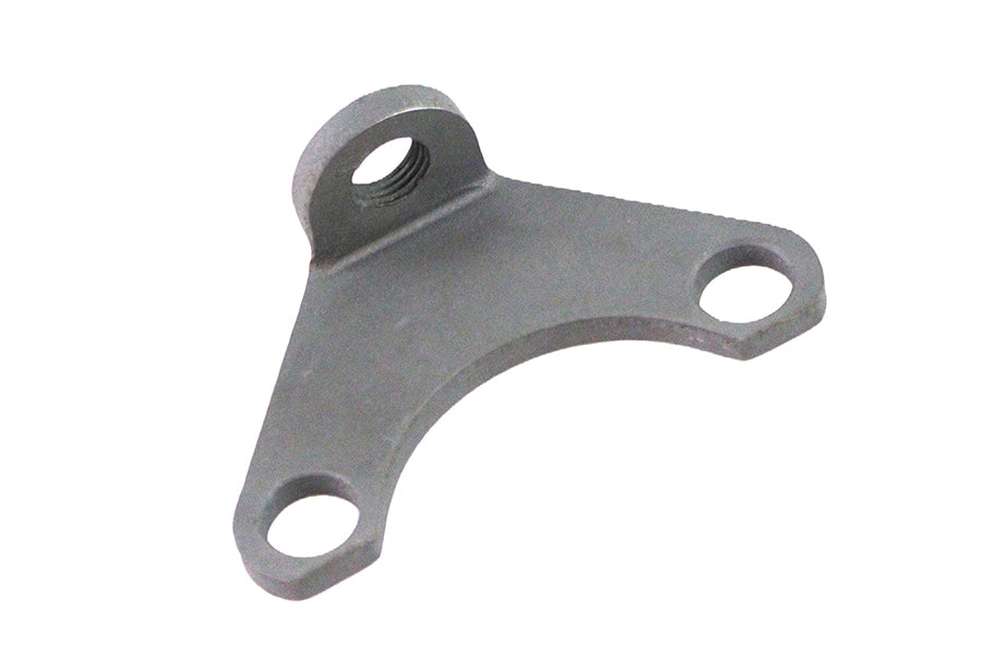 V-Twin EL transmission mount bracket with Zicad plating, designed for V-Twin motorcycle transmission systems.