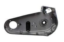 Load image into Gallery viewer, OE Narrow Profile Outer Primary Cover in black for drive line applications, showing a sleek, durable metal cover with mounting details.