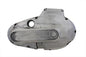 V-Twin Polished Outer Primary Cover for V-Twin Drive Line motorcycle, shiny metal finish and detailed design visible in the image.