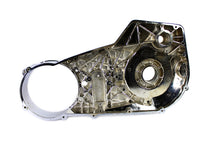 Load image into Gallery viewer, Chrome inner primary cover for Harley-Davidson motorcycles, Motorshop factory sample drive line part.