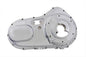 Chrome V-Twin Factory Sample Outer Primary Cover for V-Twin drive line motorcycle, showcasing polished chrome finish.