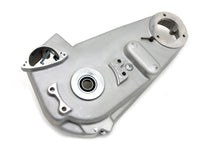 Load image into Gallery viewer, Motorshop Replica Inner Primary Cover for Drive Line, detailed close-up of the motorcycle part showing branding and mounting features.