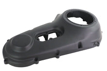 Load image into Gallery viewer, Motorshop factory sample black outer primary cover for drive line, made of durable material, shown in black finish.