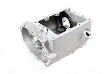 Load image into Gallery viewer, V-Twin factory sample transmission case, motorcycle transmission component with metal casing and detailed machining.