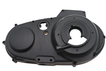 Load image into Gallery viewer, Black V-Twin Factory Sample Outer Primary Cover for motorcycle drive line, showcasing a sleek, durable component.