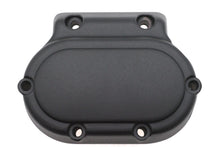 Load image into Gallery viewer, V-Twin Drive Line Transmission Clutch Release Cover for motorcycle, showcasing the metal component with detailed design.