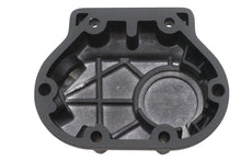 Load image into Gallery viewer, V-Twin drive line transmission clutch release cover, part number 43-2164D, for motorcycle clutch system, metal finish with branding.