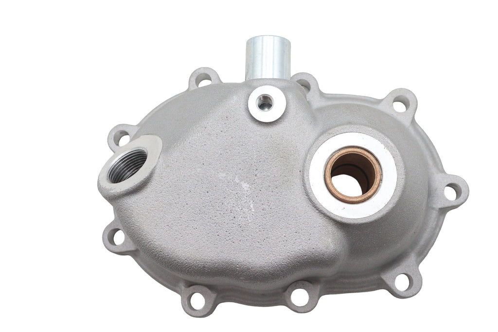 Ultima Big Twin Kick Starter Cover Cast for transmission, durable black finish, showcasing the cast metal construction.