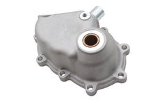 Load image into Gallery viewer, Ultima Big Twin Kick Starter Cover Cast for transmission, showing the metal cover with mounting holes and detailed finish.