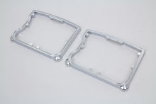 Load image into Gallery viewer, Chrome D-ring set for engine rocker box from MOTORSHOP, featuring durable metal construction and polished chrome finish.