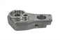 Electrical Prestolite starter housing by Motorshop, sturdy metal component used in automotive starter motor assembly.