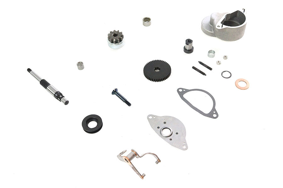 Volt Tech Prestolite starter housing kit for electrical applications, featuring durable housing components and wiring connectors.