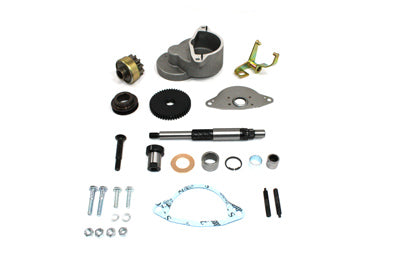 Volt Tech Prestolite starter housing and hardware kit for electrical systems, with mounting components and hardware included.