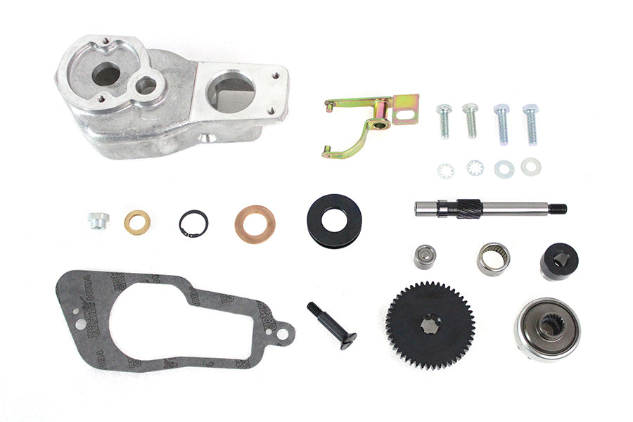 Volt Tech Prestolite starter housing kit for electrical systems, featuring durable metal components and precise fit for reliable engine starts.
