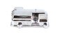 Chrome transmission top cover for Motorshop transmission, showcasing a shiny, reflective finish with detailed design elements.