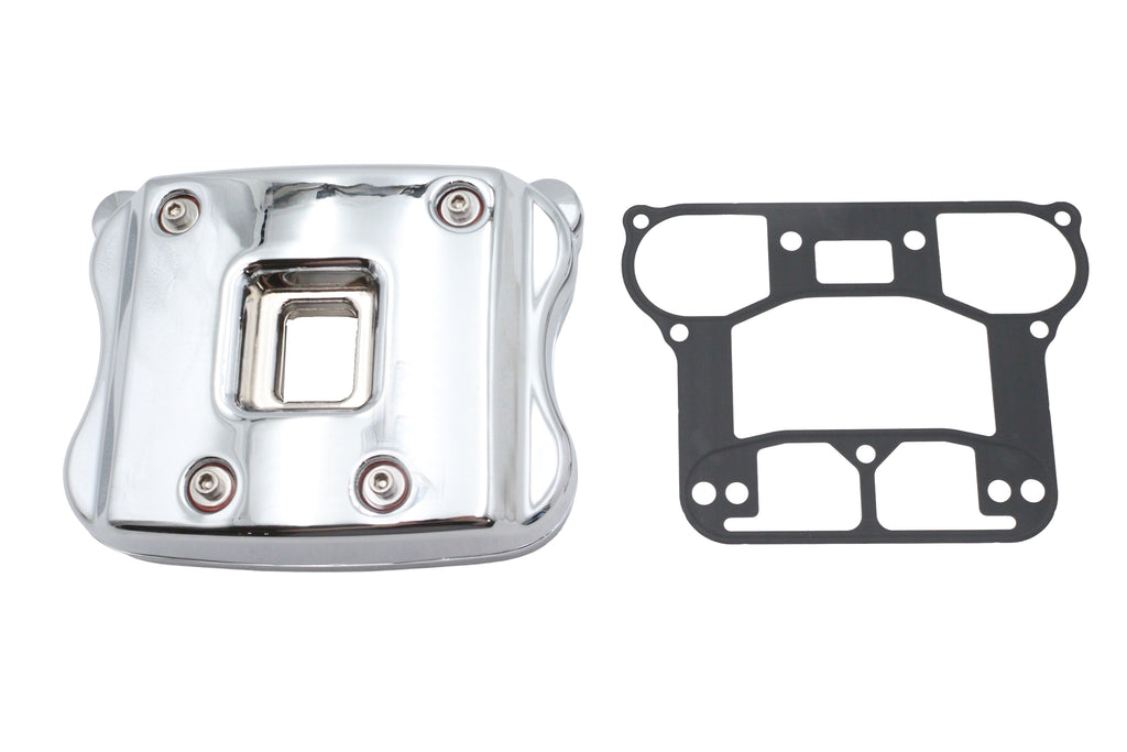 Chrome XL Rocker Box Set for engine by Ultima, featuring polished metal components and detailed craftsmanship.