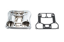 Load image into Gallery viewer, Ultima Chrome XL Rocker Box Set for engine, featuring polished chrome finish and detailed metal components.