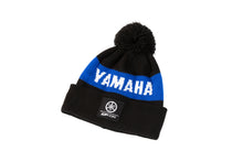 Load image into Gallery viewer, Yamaha Beanie Stripe Black/Blue