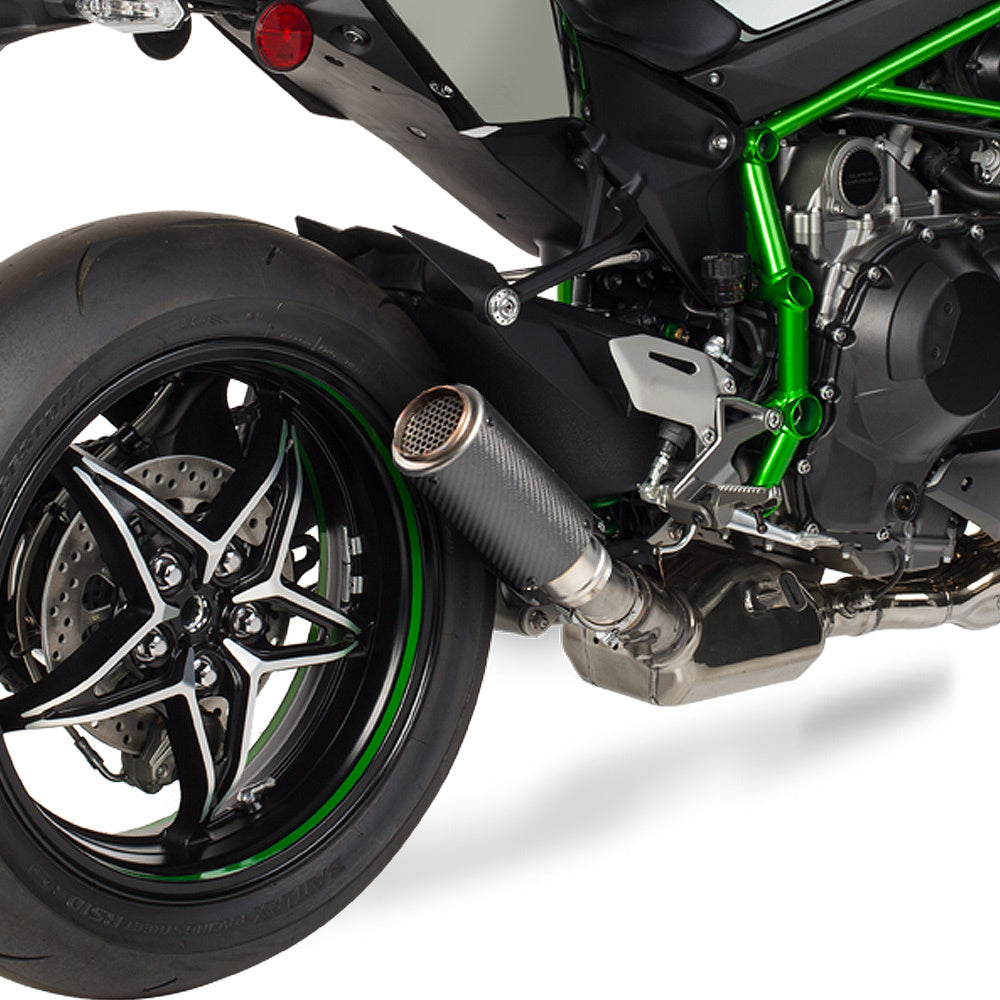 Mgp Stinger Slip On Matte Carbon Kaw