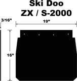 PDP Snowflap  Ski Doo Zx/S-2000 92-03 10-15040