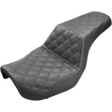 SADDLEMEN STEP UP SEAT FULL LS HARLEY DAVIDSON DYNA 06-17