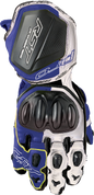 Pro Series Gp D3o Gloves White/Blue Leather Md