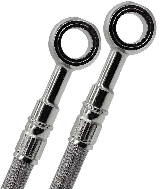 Brake Line Rear Silver Ducati Monster 1100