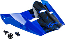 Load image into Gallery viewer, Visor W/Screws Dominant Mx 46 Blue/Black/White Md 2x