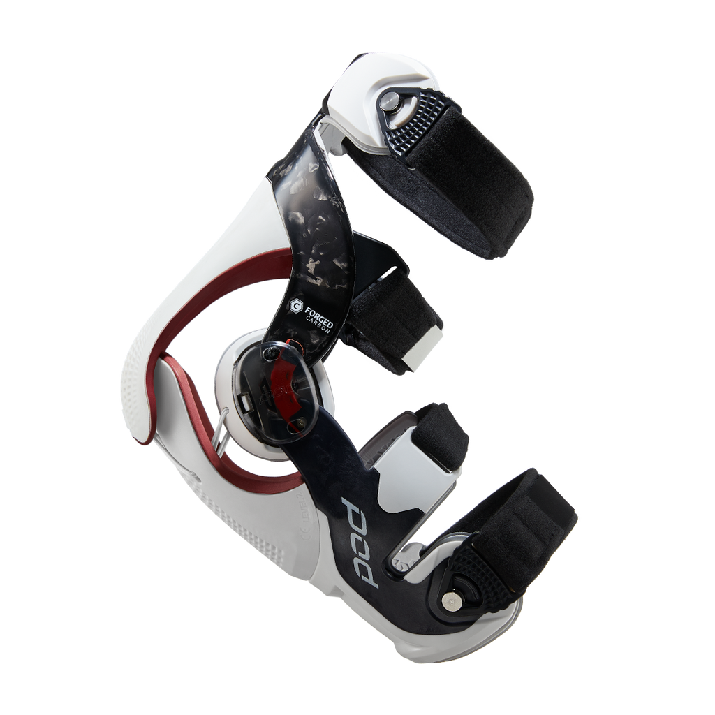 K8 3.0 Knee Brace Carbon (Lt) Carbon/White Lg