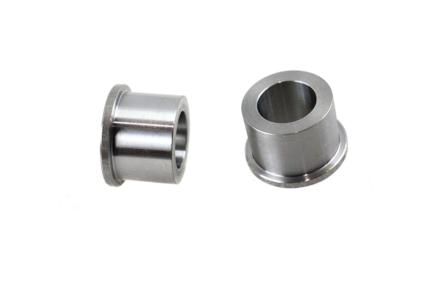 V-TWIN zinc plated cast wheel spacer set for wheel and tire applications, shown with spacers and mounting hardware.