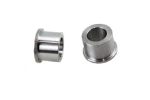 Load image into Gallery viewer, V-TWIN zinc plated cast wheel spacer set for wheel and tire applications, shown with spacers and mounting hardware.