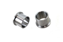 Load image into Gallery viewer, V-TWIN zinc plated cast wheel spacer set for wheel and tire applications, featuring durable metal construction and precise fit.
