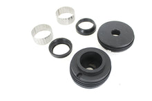 Load image into Gallery viewer, V-Twin swingarm bushing set for chassis, featuring metal components and bushings, designed for motorcycle suspension maintenance.