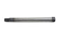 V-TWIN Swingarm Self-Tapping Pivot Bolt for chassis, raw metal finish, designed for motorcycle swingarm assembly.